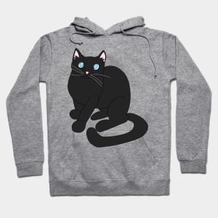 Black cat Hoodie